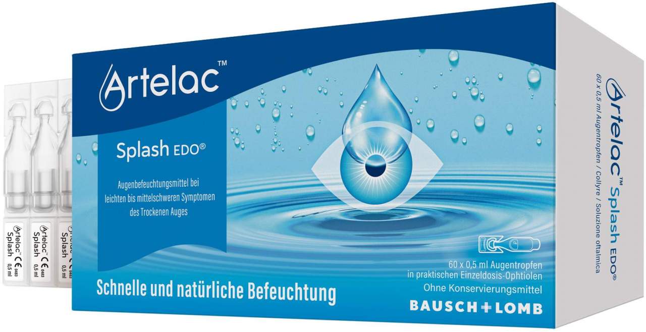 Artelac Splash EDO 60 x 0,5 ml