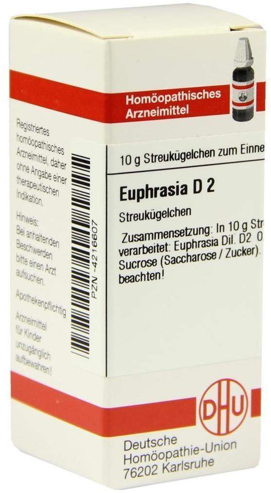 Dhu Euphrasia D2 Globuli