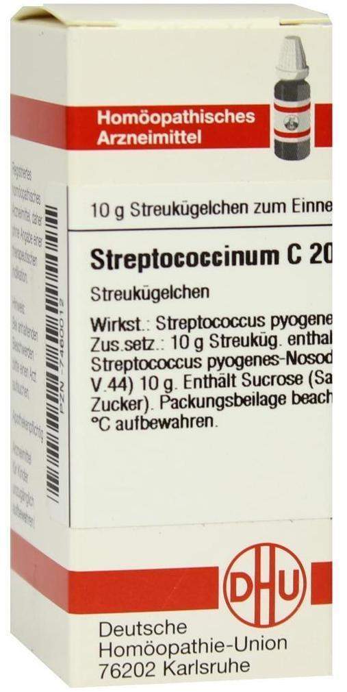 Dhu Streptococcinum C200 10 G Globuli