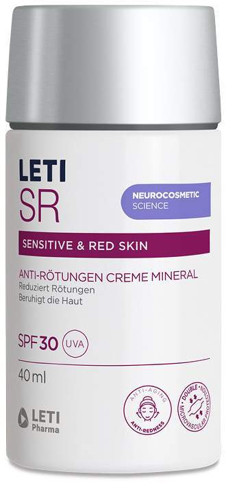 LETI SR Anti-Rötungen Creme Mineral SPF 30 40 ml