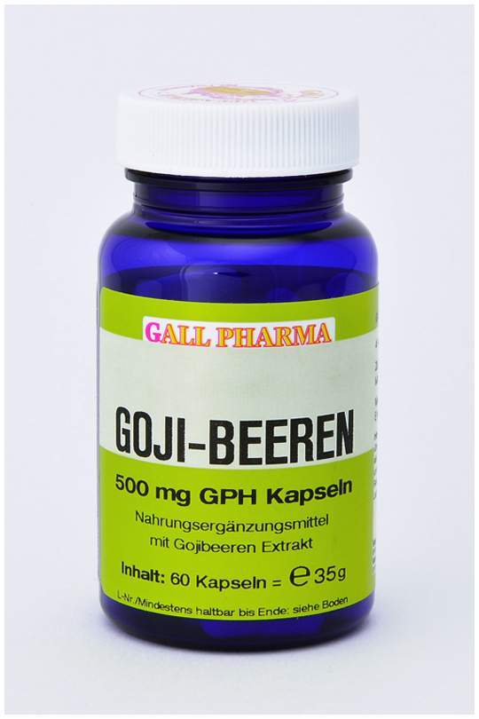 Goji Beeren 500 mg Gph 120 Kapseln
