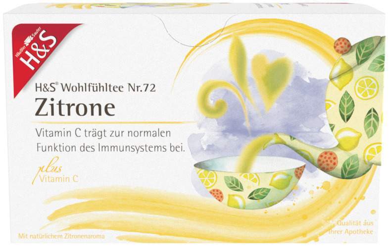H&S Zitrone Mit Vitamin C Filterbeutel
