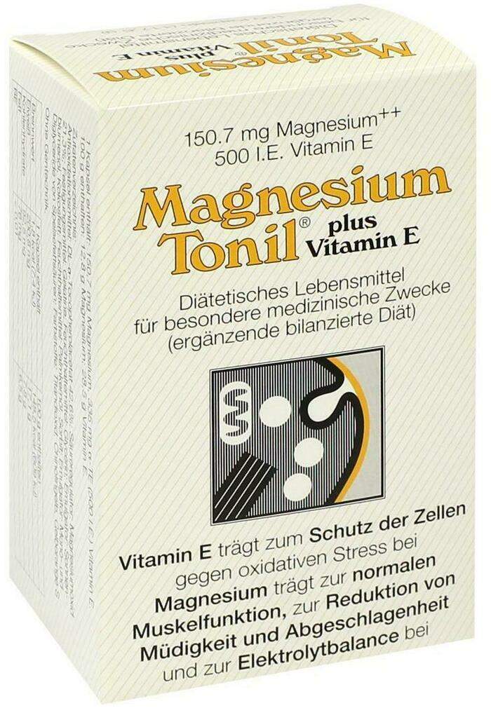 Magnesium Tonil Plus Vitamin E 100 Kapseln