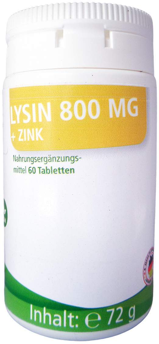 Lysin 800 Mg+zink Kapseln