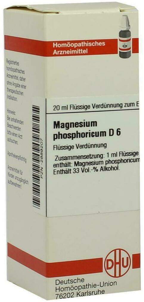 Dhu Magnesium Phosphoricum D6 20 ml Dilution