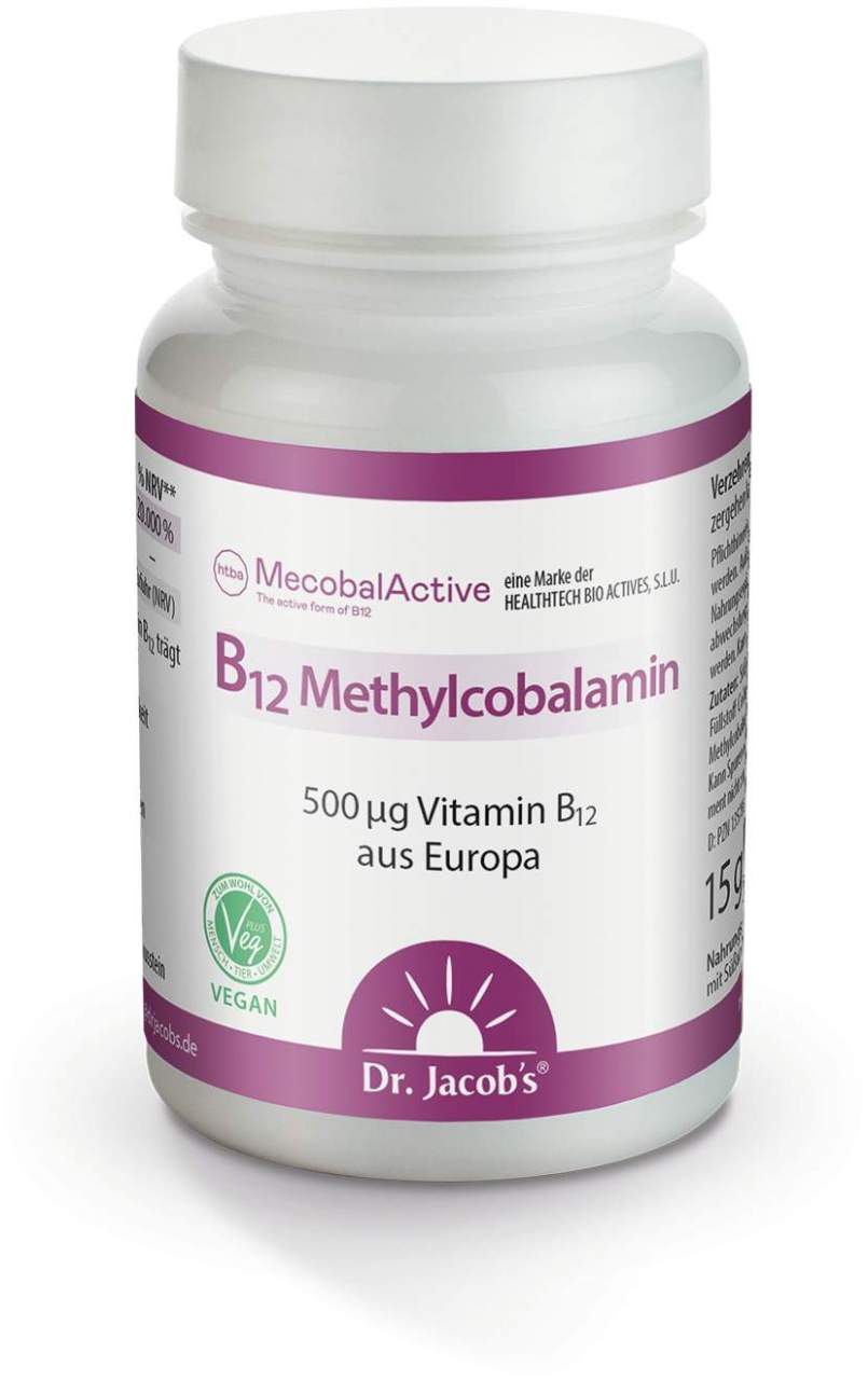 Dr. Jacob s B12 Methylcobalamin 60 Lutschtabletten