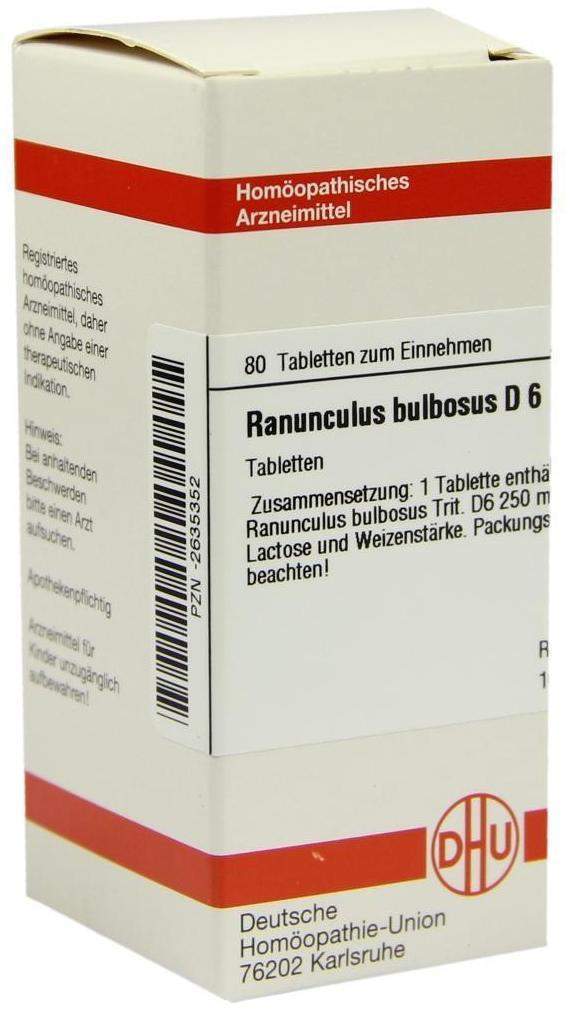 Dhu Ranunculus Bulbosus D6 Tabletten