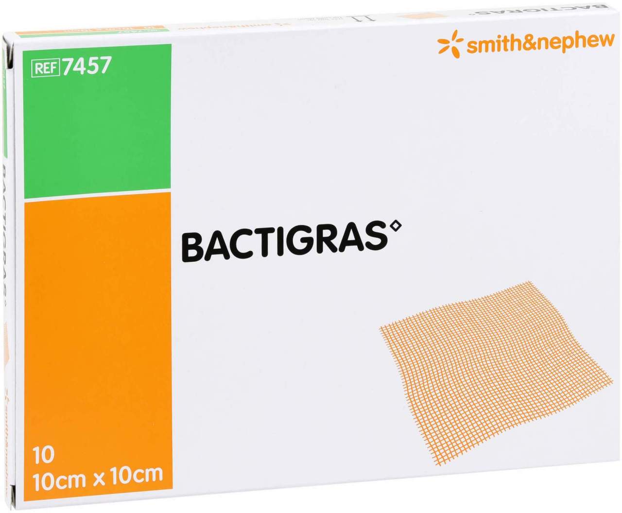 Bactigras Antiseptische Paraffingaze 10x10 cm