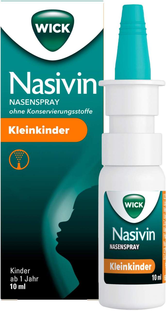 Wick Nasivin Nasenspray Baby ohne Konservierungsstoffe 10 ml