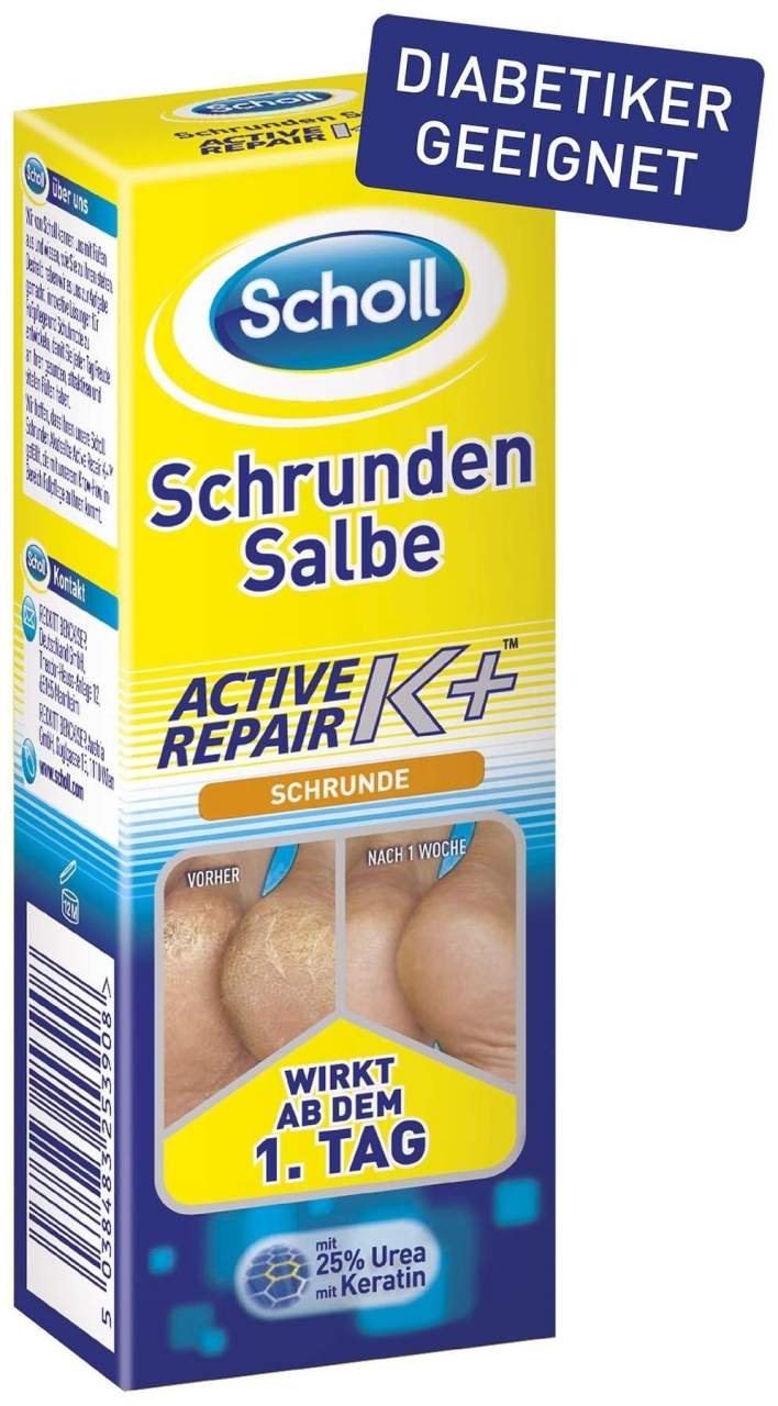 Scholl Schrunden Salbe K+ 60 ml Salbe