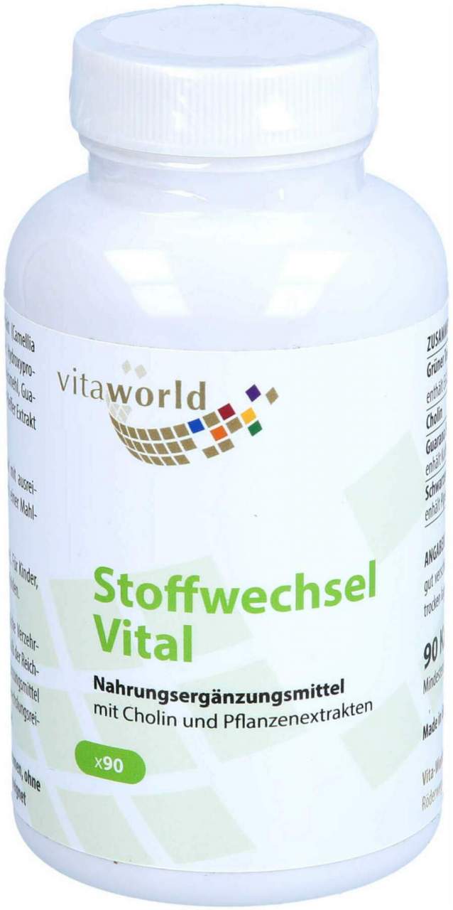 Stoffwechsel Vital Kapseln 90 Stück