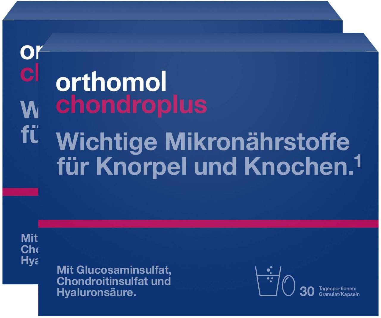 Orthomol Chondroplus Granulat und Kapseln 2 x 30 Stück