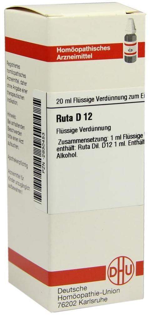 Dhu Ruta D12 Dilution 20 ml