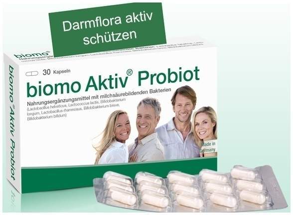 Biomo Aktiv Probiot 30 Kapseln