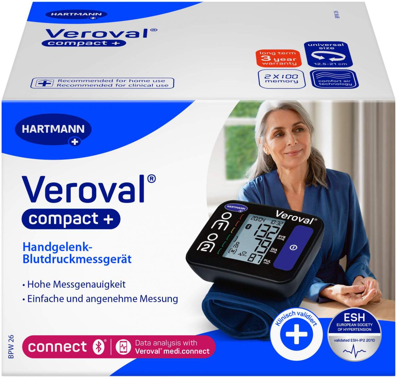 Veroval Compact Plus Handgelenk - Blutdruckmessgerät