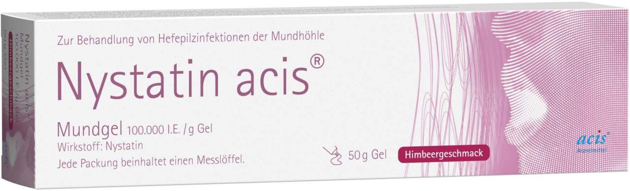 Nystatin Acis Mundgel 50 G
