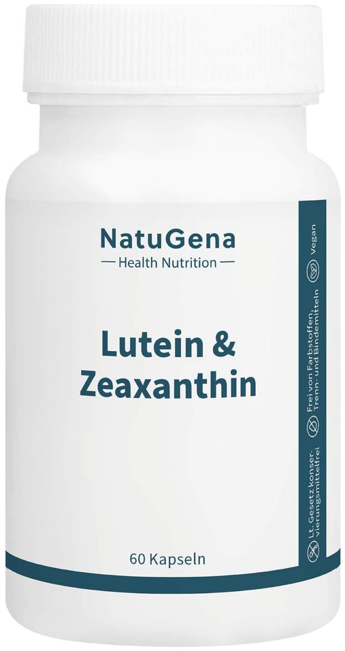NatuGena Lutein & Zeaxanthin 60 Kapseln