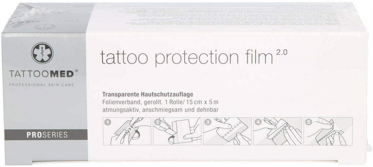 Tattoomed Tattoo Protection Film 2.0 15 Cmx 5 M Ro
