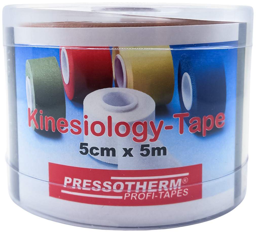 Pressotherm Kine-Med-Tape 5 Cmx5 M Hautfarben