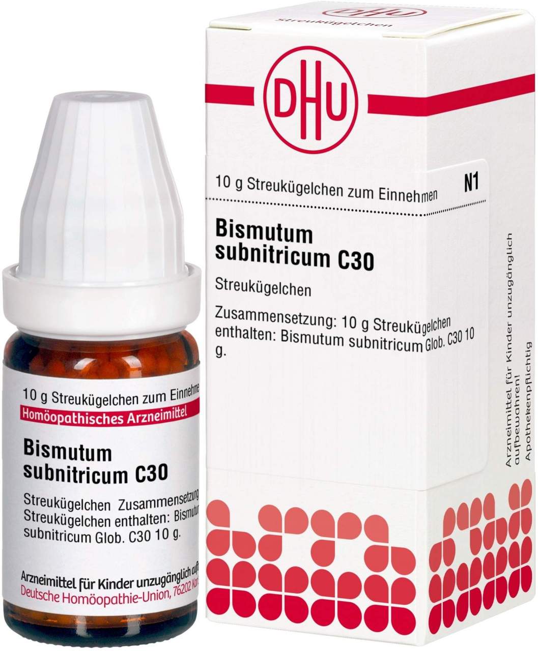 Dhu Bismutum Subnitricum C30 Globuli