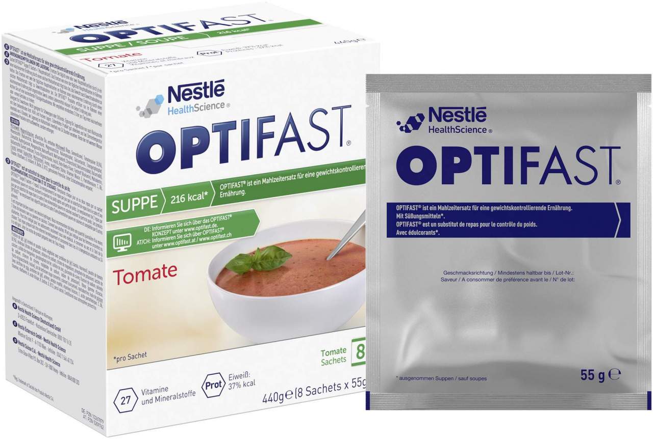 Optifast Suppe Tomate 8 X 55 G Pulver