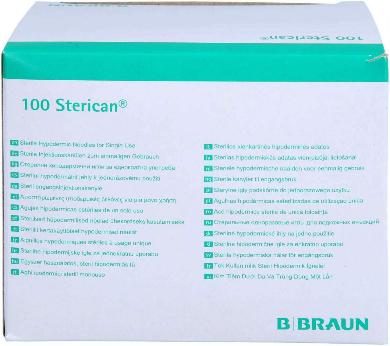 Sterican Einmalkanüle 26 G 12 mm 100 Kanülen