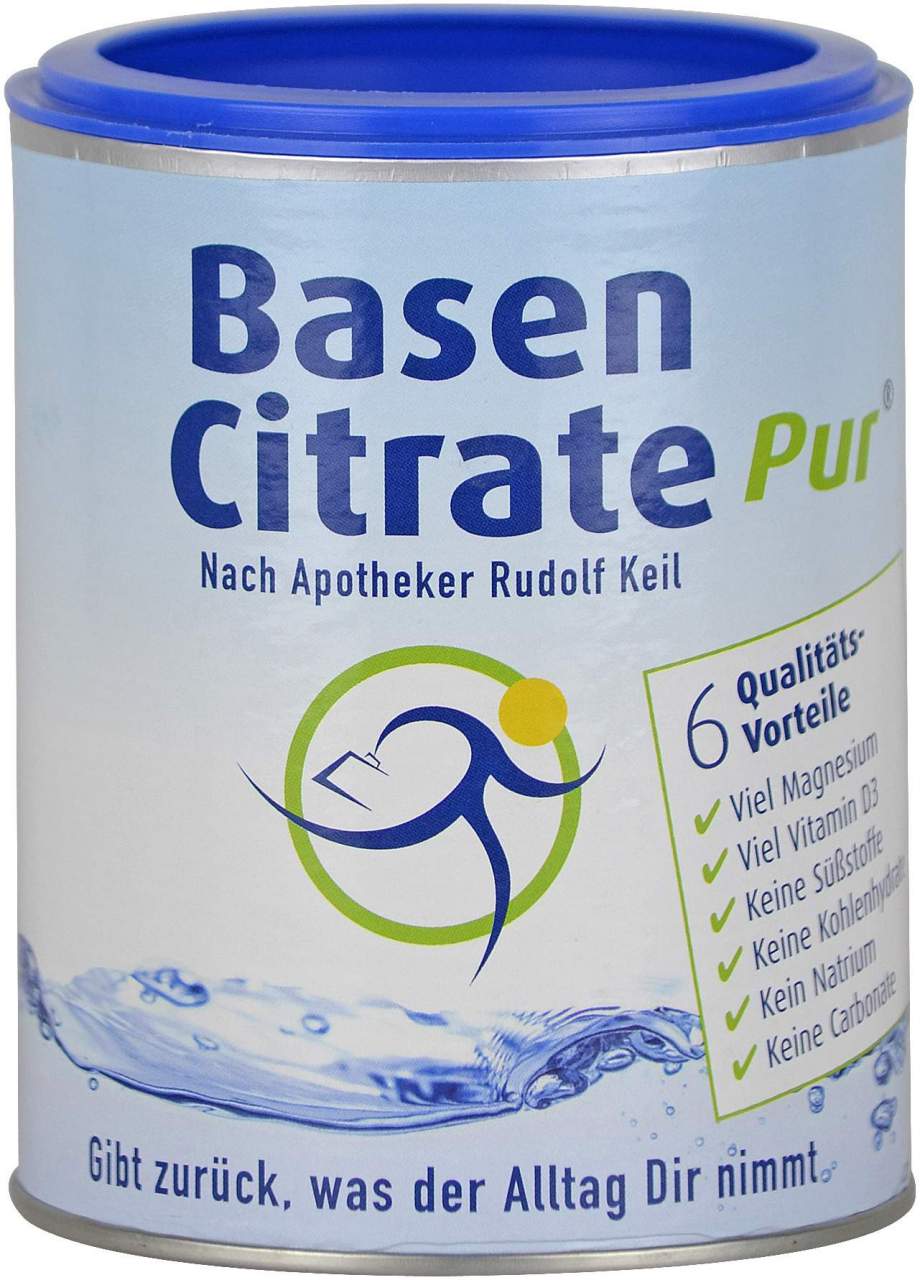 Basen Citrate Pur nach Apotheker Rudolf Keil 216 g Pulver