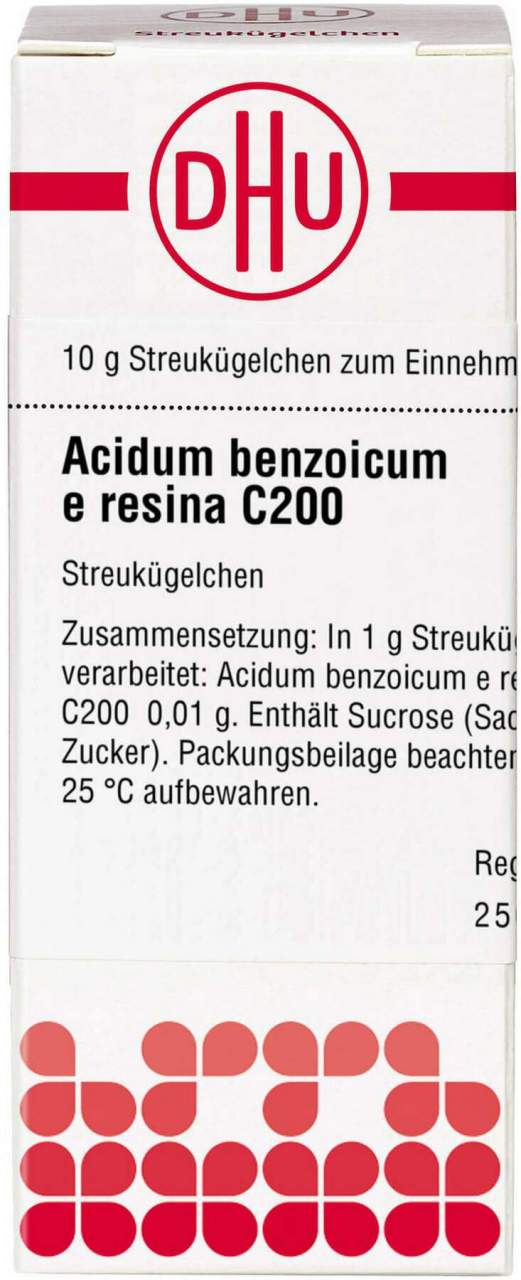 Dhu Acidum Benzoicum E Resina C200 Globuli