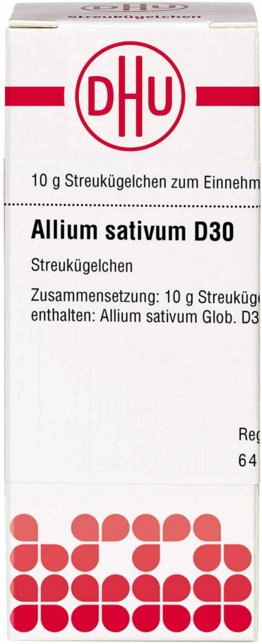 Dhu Allium Sativum D30 Globuli 10 G