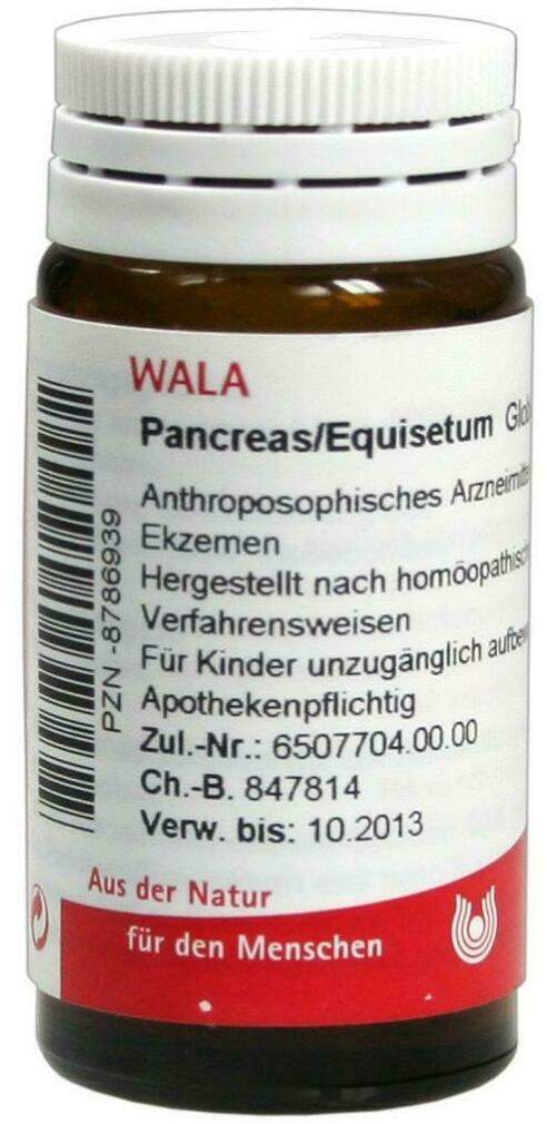 Wala Pancreas Equisetum 20 G Globuli