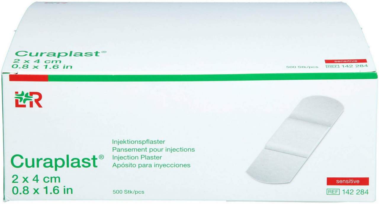 Curaplast Inj.-Pflaster Sensitiv 2x4 cm