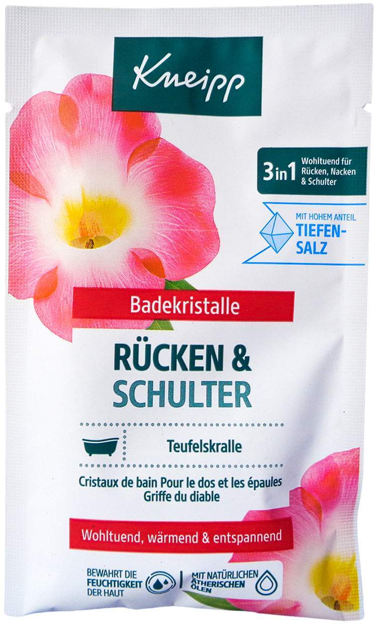 Kneipp Badekristalle Rücken & Schulter 60 G - Zum Baden