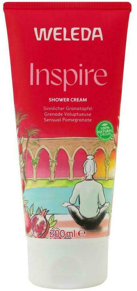 Weleda Inspire Shower Cream Granatapfel 200 ml