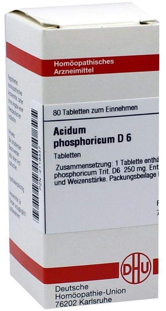 Dhu Acidum Phosphoricum D6 80 Tabletten