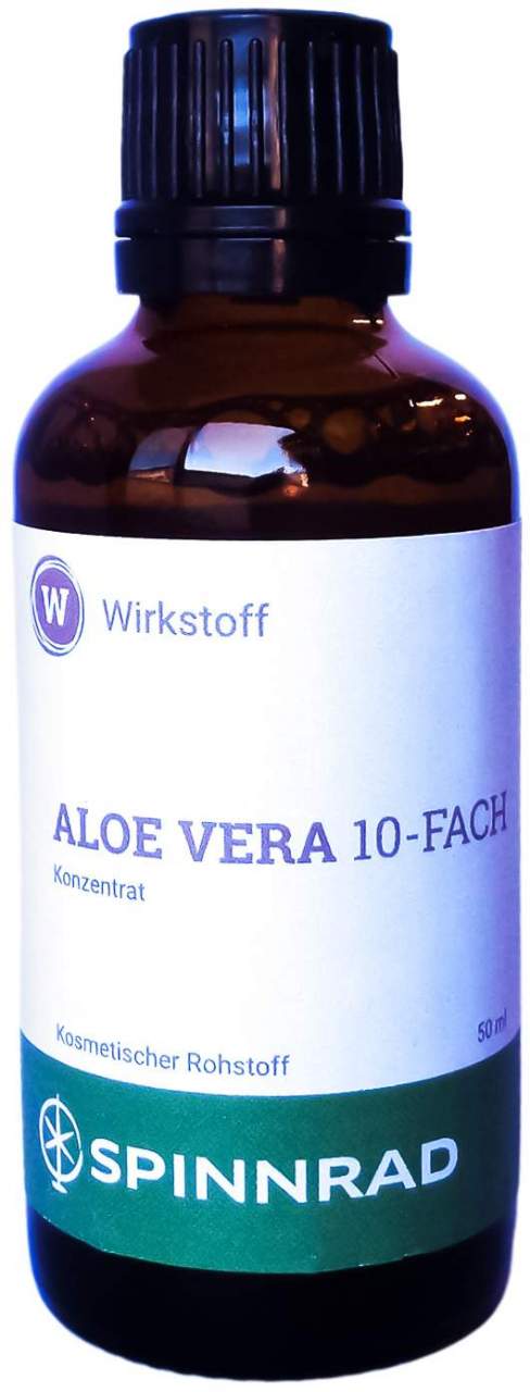 Aloe Vera 10fach Flüssig 50 ml - Zur Hautpflege