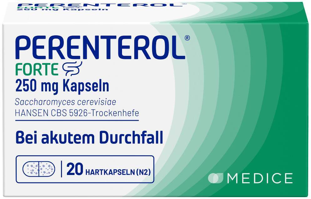 Perenterol forte 250 mg 20 Kapseln