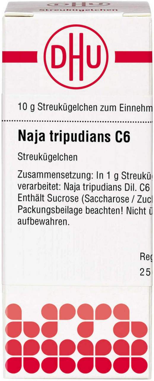 Dhu Naja Tripudians C6 Globuli 10 G