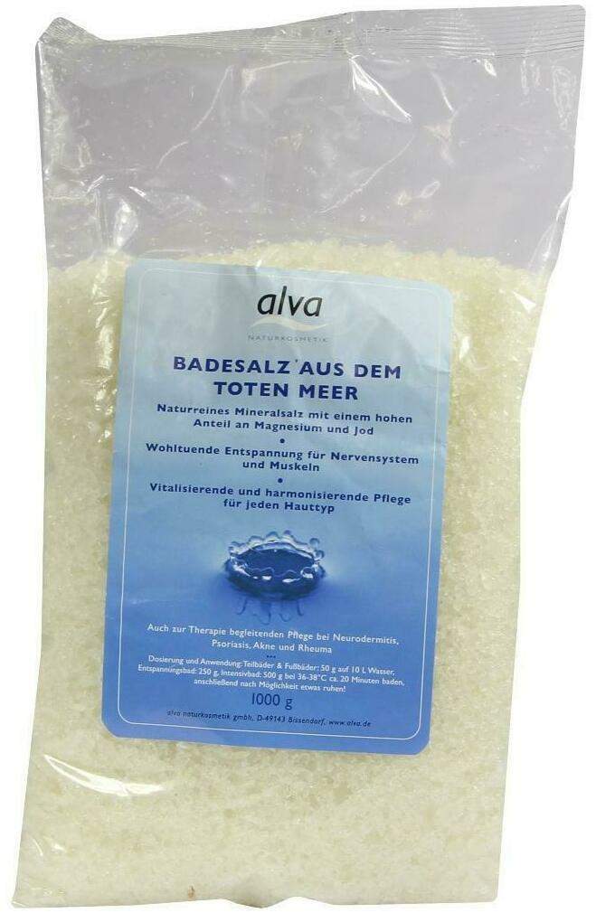 Alva Totes Meer Badesalz 1000 G - Badezusatz