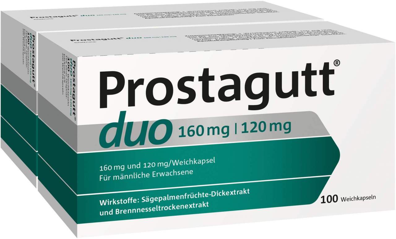 Prostagutt duo 160 mg - 120 mg 2 x 100 Kapseln