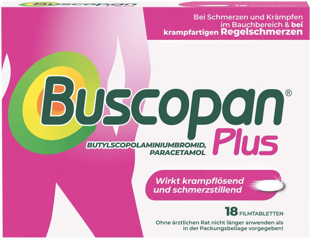 Buscopan Plus 18 Filmtabletten