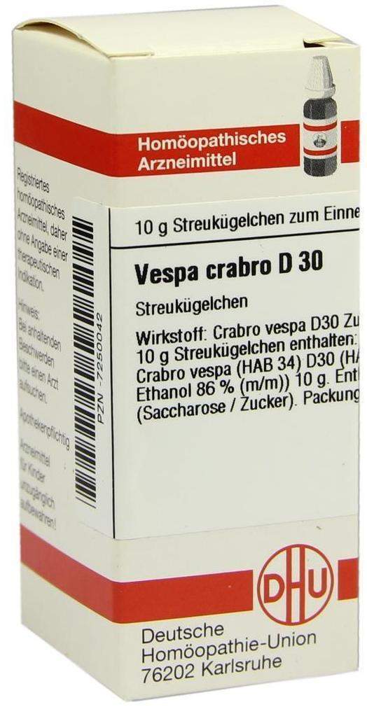 Dhu Vespa Crabro D30 10 G Globuli