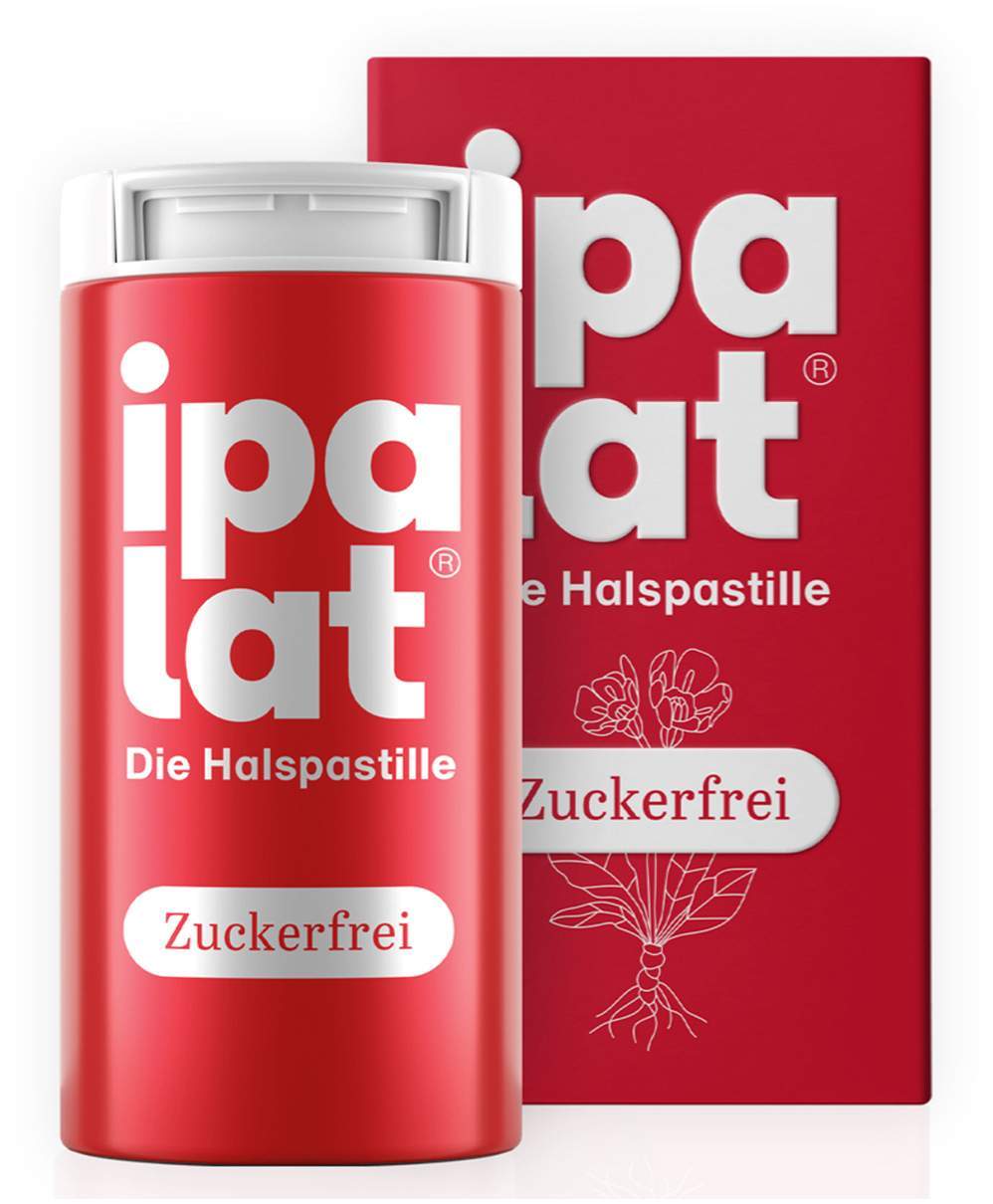Ipalat Halspastillen zuckerfrei 40 Pastillen
