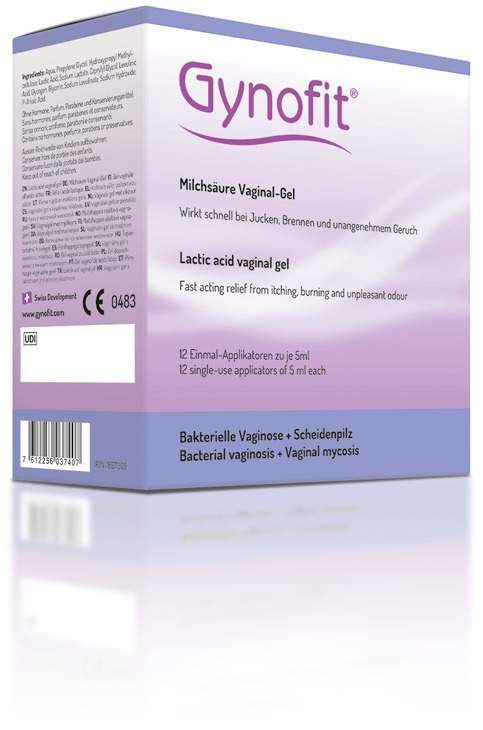 Gynofit Vaginalgel mit Milchsäure 12 x 5 ml