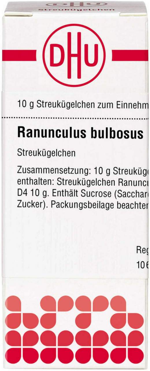 Dhu Ranunculus Bulbosus D4 Globuli 10 G