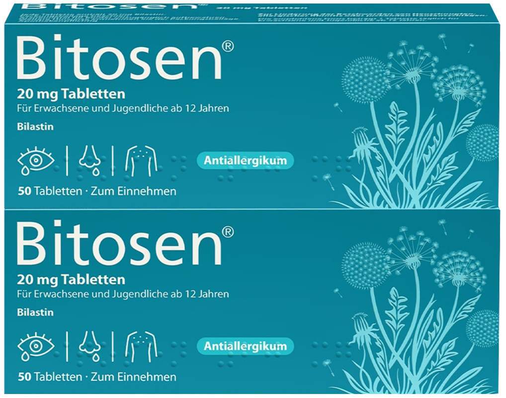 Bitosen 20 mg 2 x 50 Tabletten