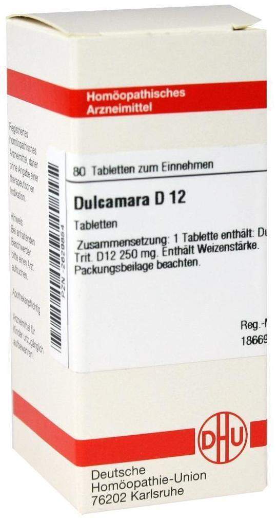 Dhu Dulcamara D12 80 Tabletten