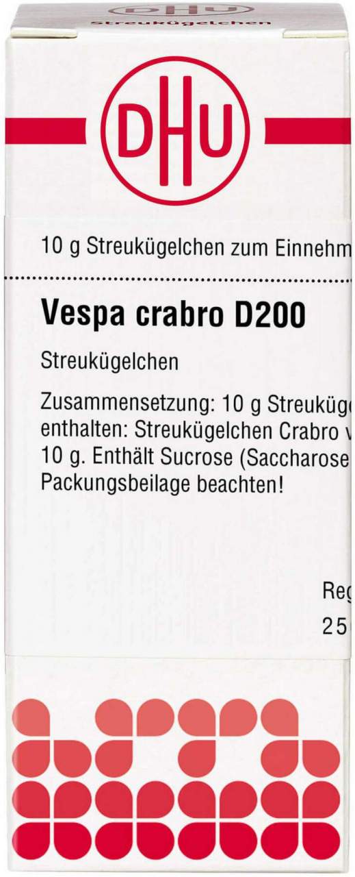 Dhu Vespa Crabro D200 10 G Globuli