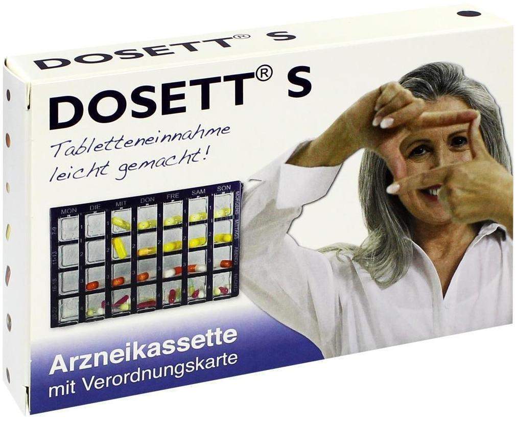 Dosett S Arzneikassette Blau 11782 1 Stück