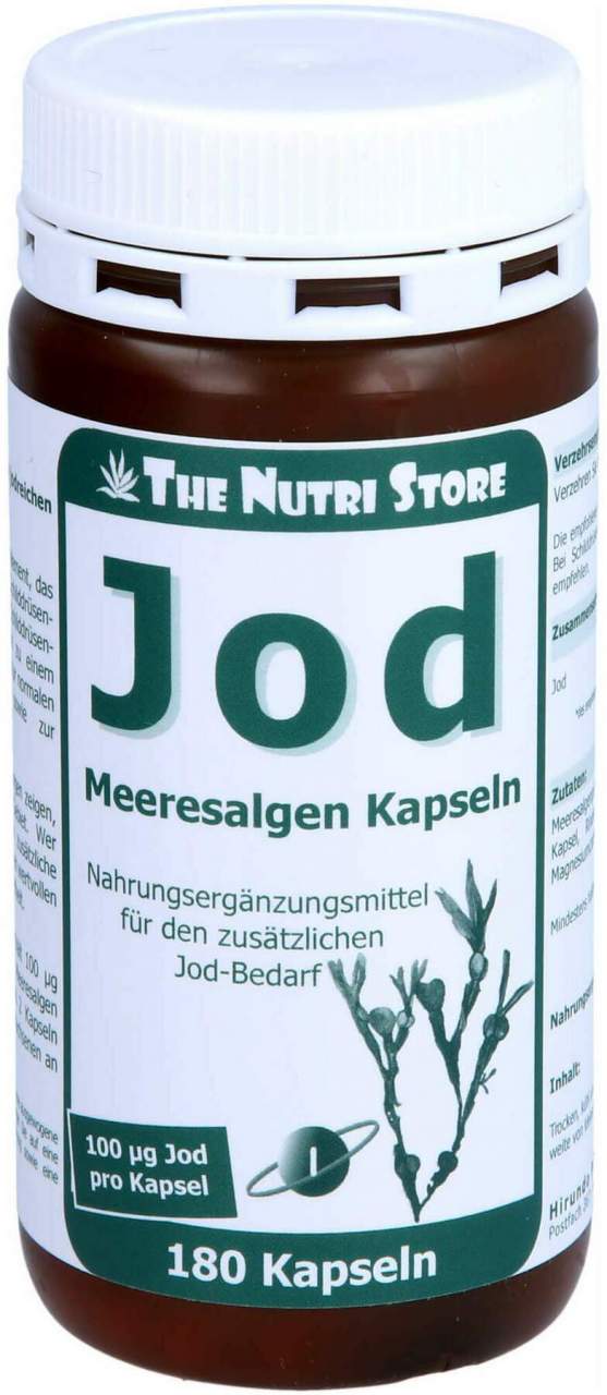 Jod Meeresalgen Kapseln
