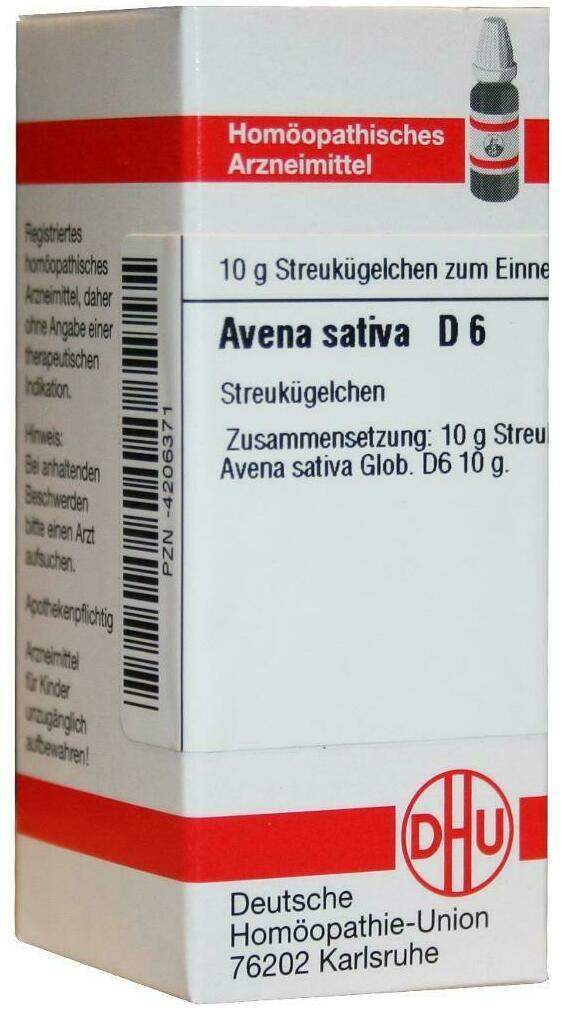 Dhu Avena Sativa D6 Globuli 10 G